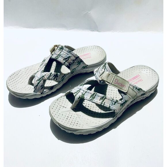Skechers performance sandals camouflage outdoor hiking camping walking women's 8 - Picture 1 of 8